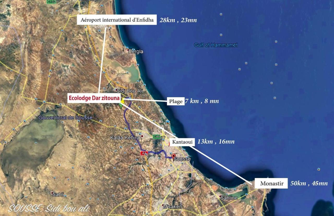 Dar Zitouna Sousse-Tunisie Exteriör bild